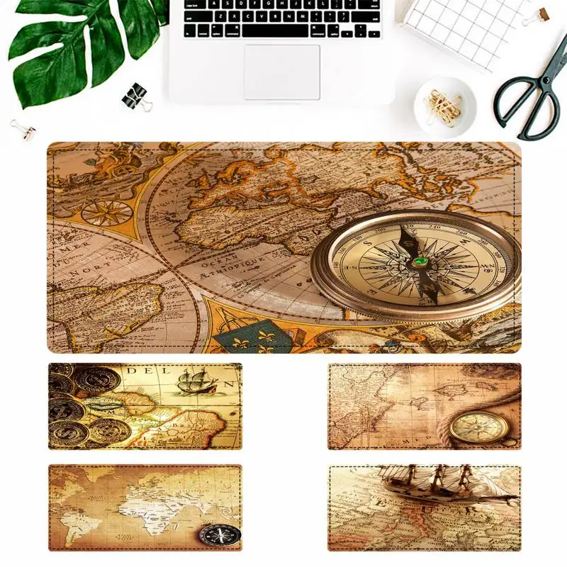 Pattern Old Map Compass Gaming Mouse Pad Laptop PC Computer Mause Pad Desk Mat For Big Gaming Mouse Mat For Overwatch/CS GO
Pattern Old Map Compass Gaming Mouse Pad Laptop PC Computer Mause Pad Desk Mat For Big Gaming Mouse Mat For Overwatch/CS GO