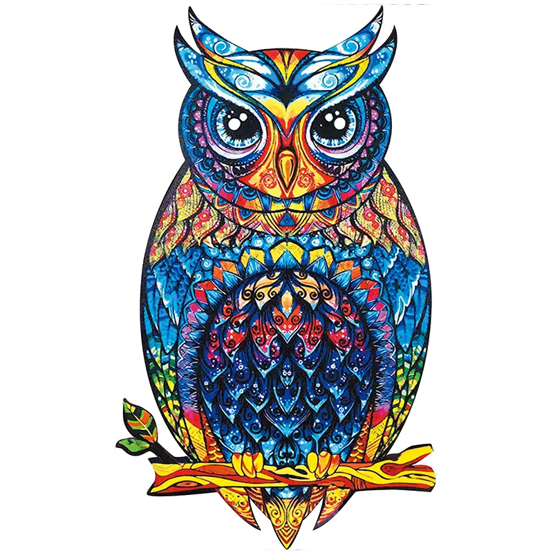 Wooden Puzzle DIY Wooden Owl Jigsaw Educational Puzzles Toy For Adults Kids Animal Shaped Card Adults
Wooden Puzzle DIY Wooden Owl Jigsaw Educational Puzzles Toy For Adults Kids Animal Shaped Card Adults