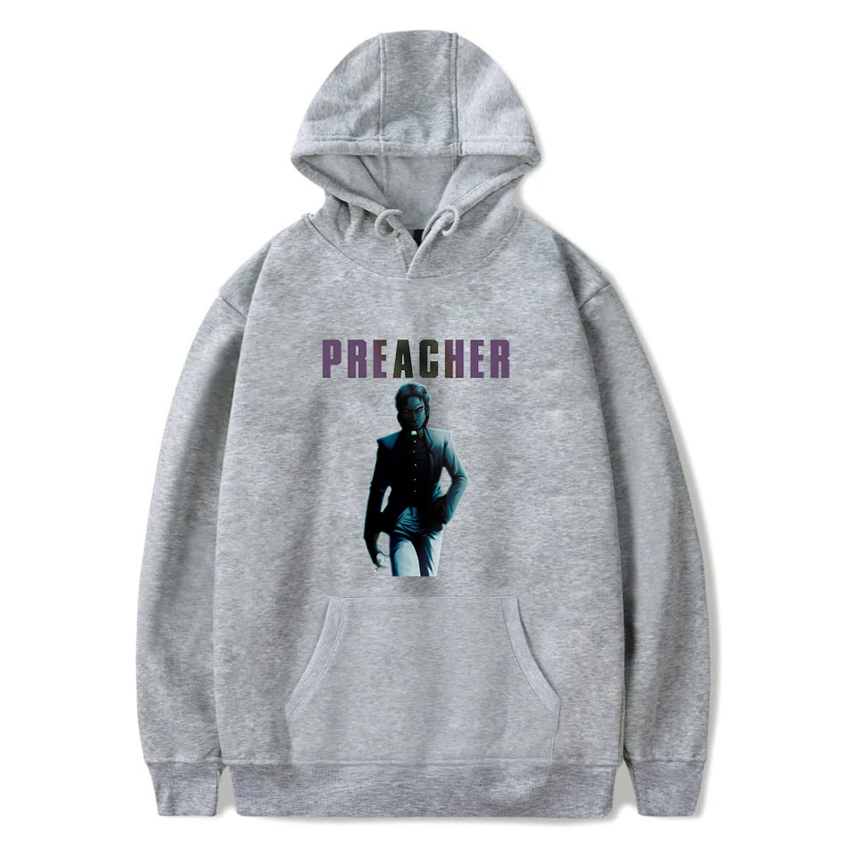 Preacher Hoodies Cartoon Fashion Print Hoodie Sweatshirts Men Women Hoodie Harajuku Popular Hoodies Streetwear Hip Hop Pullovers
Preacher Hoodies Cartoon Fashion Print Hoodie Sweatshirts Men Women Hoodie Harajuku Popular Hoodies Streetwear Hip Hop Pullovers