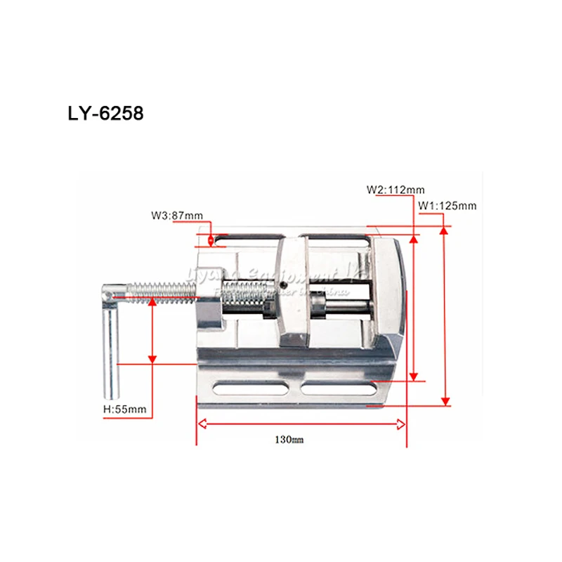 CNC milling machine tool Bench clamp Jaw mini table vice plain vice parallel-jaw vice LY 6258
CNC milling machine tool Bench clamp Jaw mini table vice plain vice parallel-jaw vice LY 6258
