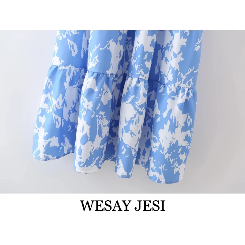 WESAY JESI 2021 Summer Dress Retro Fashion Sweet And Elegant Round Neck Short Sleeve Long Skirt Temperament Floral Print Bohemia
WESAY JESI 2021 Summer Dress Retro Fashion Sweet And Elegant Round Neck Short Sleeve Long Skirt Temperament Floral Print Bohemia