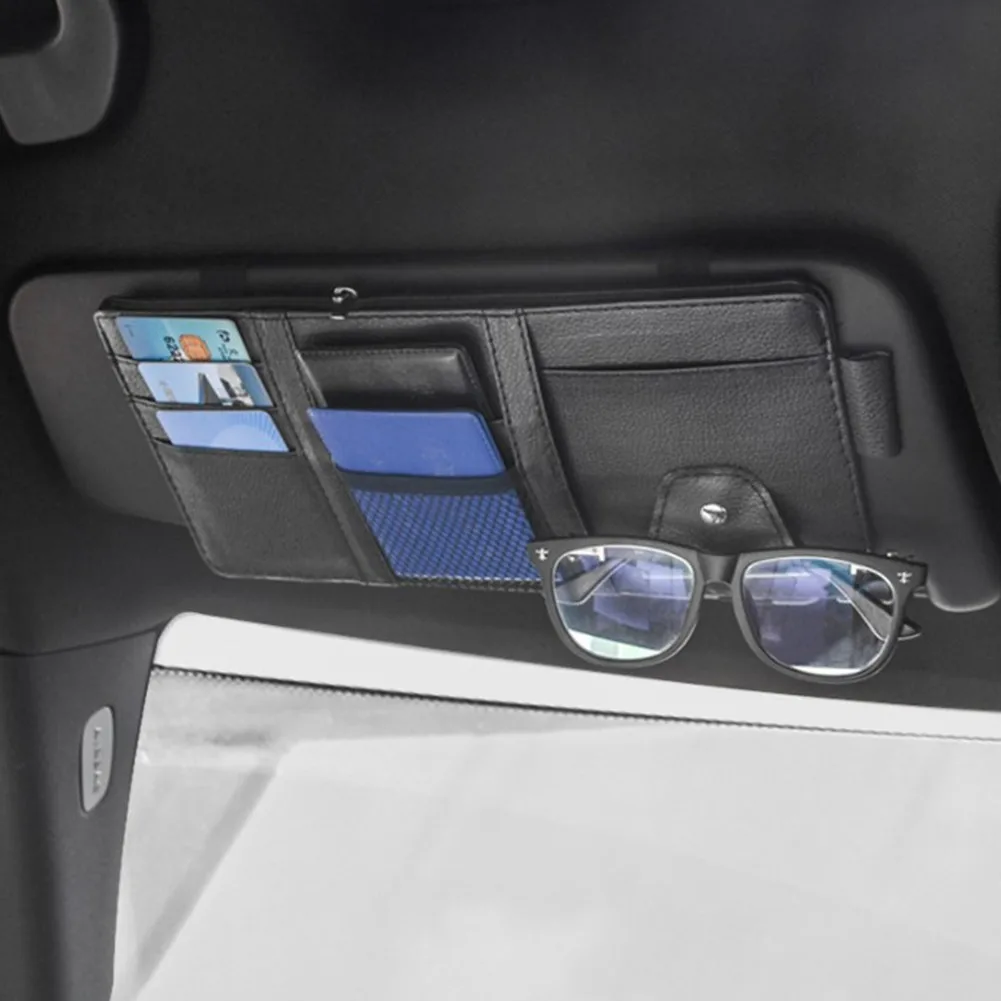 Car Sun Visor Organizer Storage Box Sunglasses Clip Stowing Car Accessories Auto Sun Visor Multi-Pocket Card Sunglasses Holder
Car Sun Visor Organizer Storage Box Sunglasses Clip Stowing Car Accessories Auto Sun Visor Multi-Pocket Card Sunglasses Holder