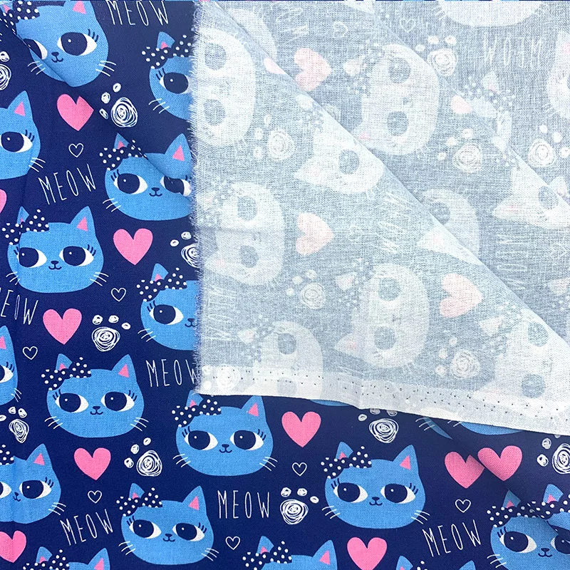 Y.zhe Beautiful 100% Cotton Fabric Cartoon Cathead Pattern Digital Printing Sewing Material Children Fabric Diy Shirt Clothing
Y.zhe Beautiful 100% Cotton Fabric Cartoon Cathead Pattern Digital Printing Sewing Material Children Fabric Diy Shirt Clothing