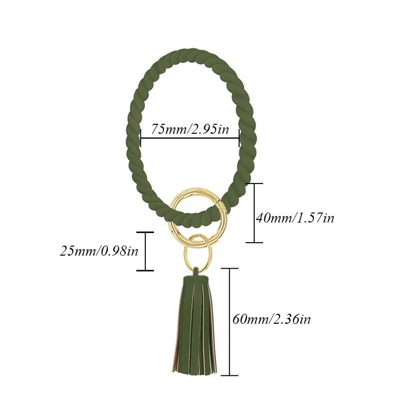 New Fashion Soft Rhombic Silicone Wristlet Keychain For Women Girls Comfortable Car KeyChain Wrist Strap Bag Charms Accessories
New Fashion Soft Rhombic Silicone Wristlet Keychain For Women Girls Comfortable Car KeyChain Wrist Strap Bag Charms Accessories