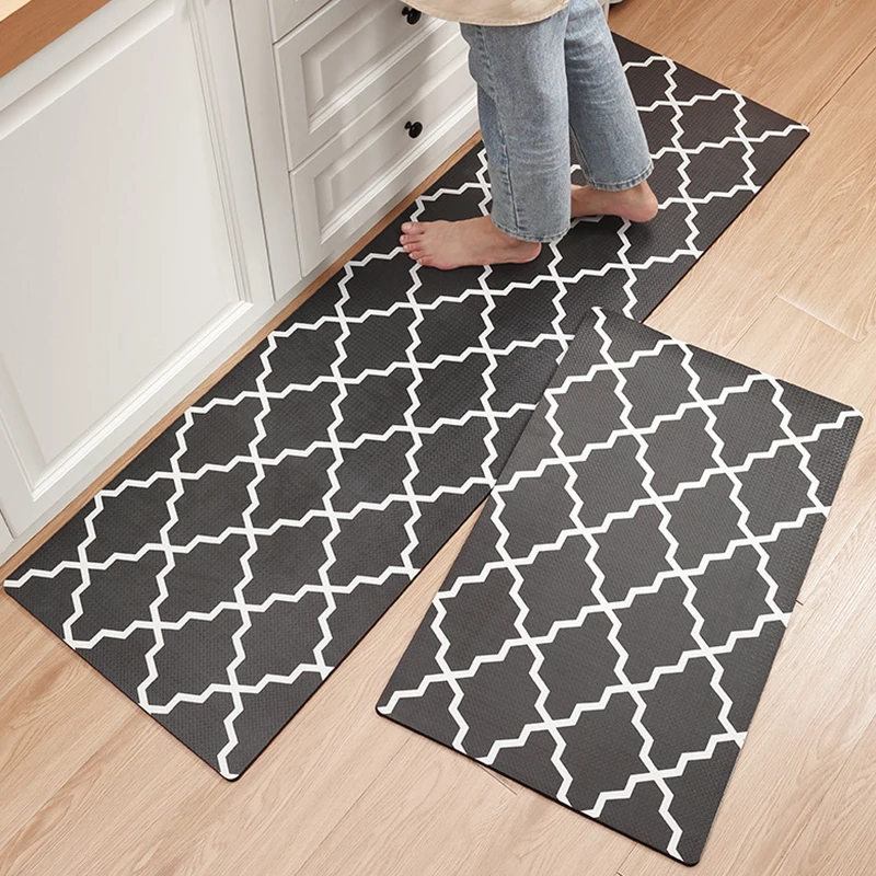5 Colors PVC Oilproof Waterproof Kitchen Mat Anti-Slip Bathroom Bath Mat Entrance Door Mat PU Leather Floor Mat 45x75cm/45x150cm
5 Colors PVC Oilproof Waterproof Kitchen Mat Anti-Slip Bathroom Bath Mat Entrance Door Mat PU Leather Floor Mat 45x75cm/45x150cm