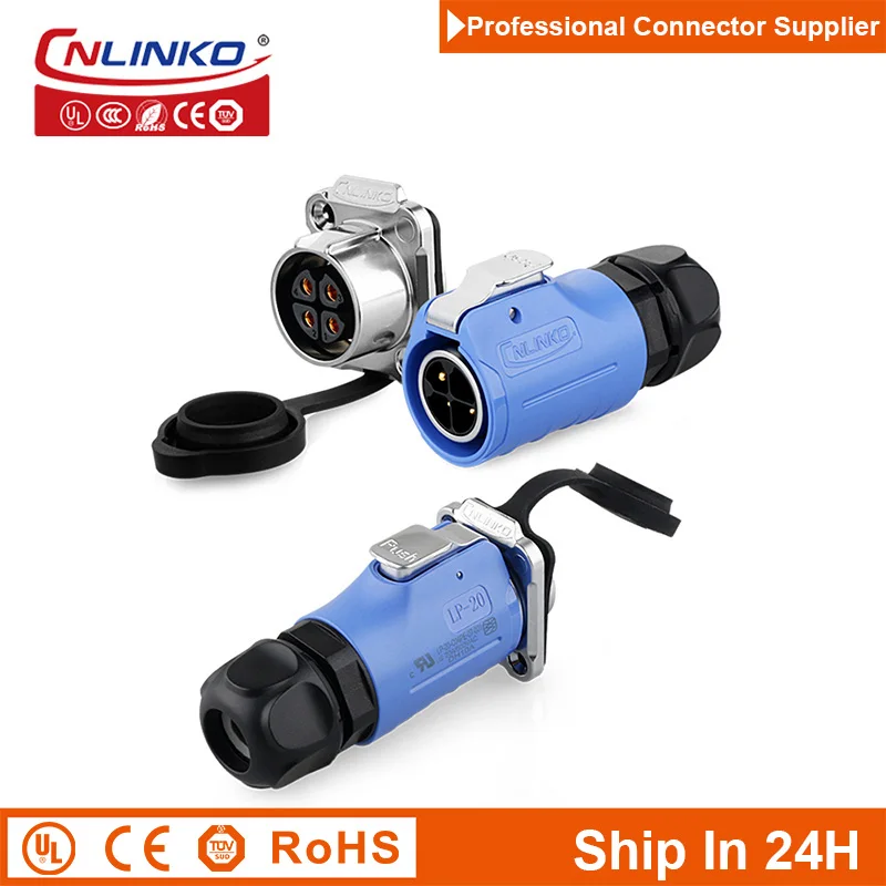 Cnlinko LP M20 Aviation Plug Male & Socket Female IP67 Waterproof Connector 2 3 4 5pin for Solar Medical Video Visual Industrial 
Cnlinko LP M20 Aviation Plug Male & Socket Female IP67 Waterproof Connector 2 3 4 5pin for Solar Medical Video Visual Industrial