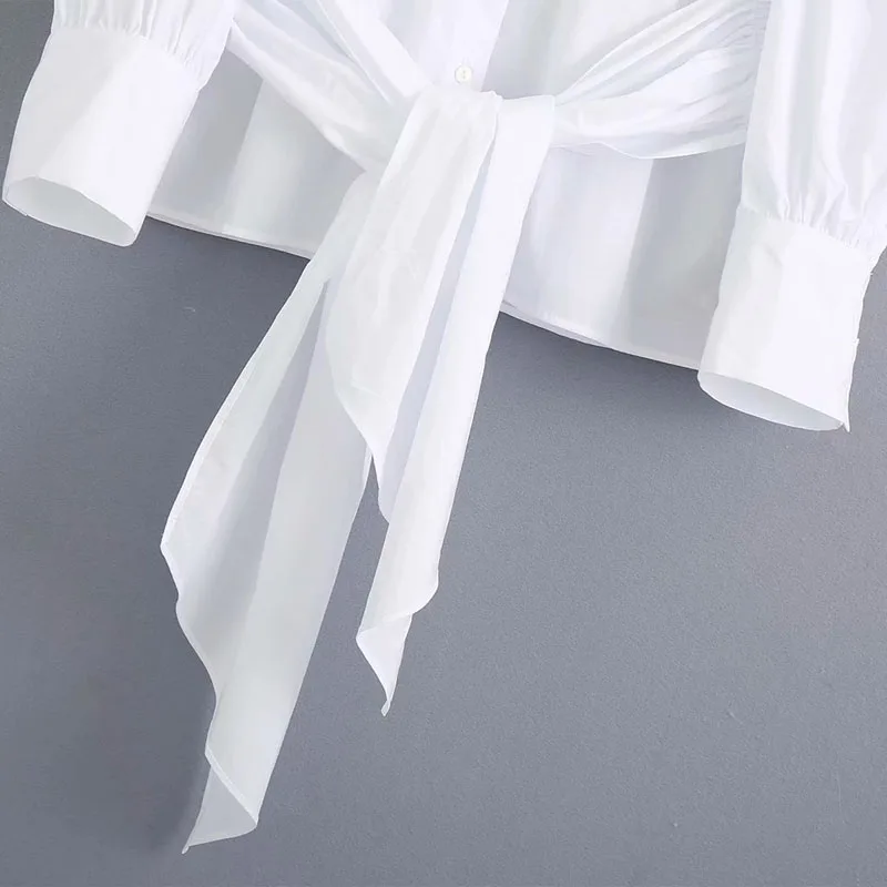 Lapel Single-breasted Long-sleeved Bow-knot Solid Color Chic Female Shirt Korean Style Simple and Personalized Women's Tops
Lapel Single-breasted Long-sleeved Bow-knot Solid Color Chic Female Shirt Korean Style Simple and Personalized Women's Tops