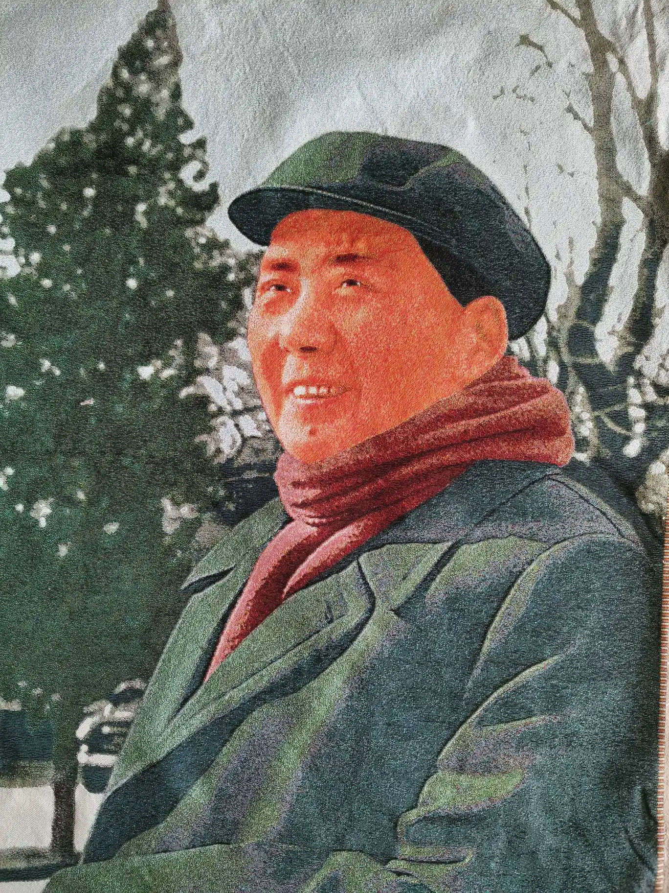 36" China Embroidered Cloth Silk Great Leader Chairman Mao Mural Home Decor Painting Wrcx163
36" China Embroidered Cloth Silk Great Leader Chairman Mao Mural Home Decor Painting Wrcx163