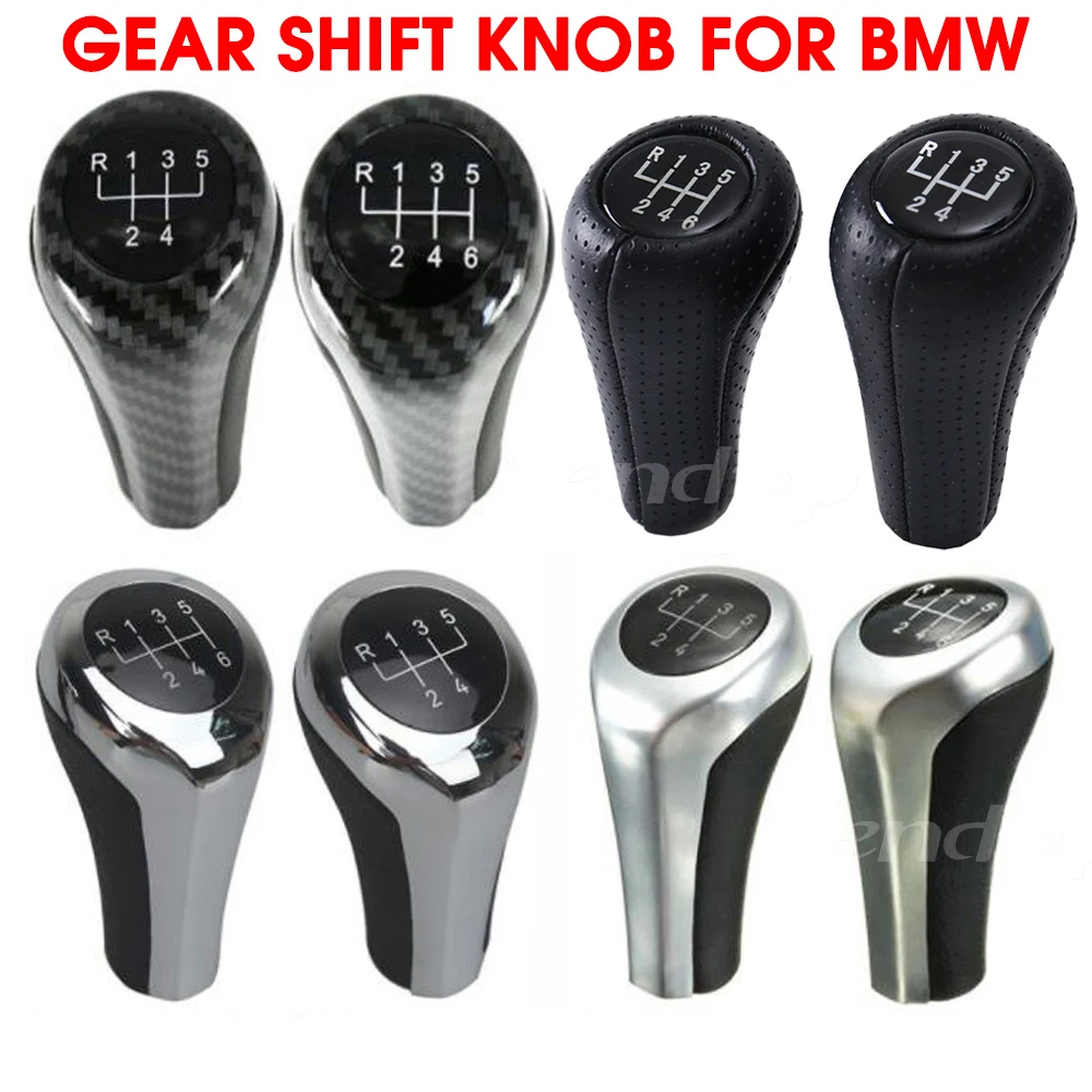 For BMW 1 3 5 6 Series E30 E32 E34 E36 E38 E39 E46 E53 E60 E63 E83 E84 E87 E90 E91 E92 MT Gear Shift Knob 5/6 Speed
For BMW 1 3 5 6 Series E30 E32 E34 E36 E38 E39 E46 E53 E60 E63 E83 E84 E87 E90 E91 E92 MT Gear Shift Knob 5/6 Speed