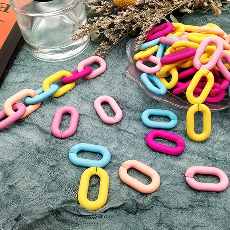 30pcs/lot 19*31mm Color Acrylic Buckle Beads DIY Glasses Chains Mask Chains Earrings Necklace Mobile Chains Accessories N223
30pcs/lot 19*31mm Color Acrylic Buckle Beads DIY Glasses Chains Mask Chains Earrings Necklace Mobile Chains Accessories N223
