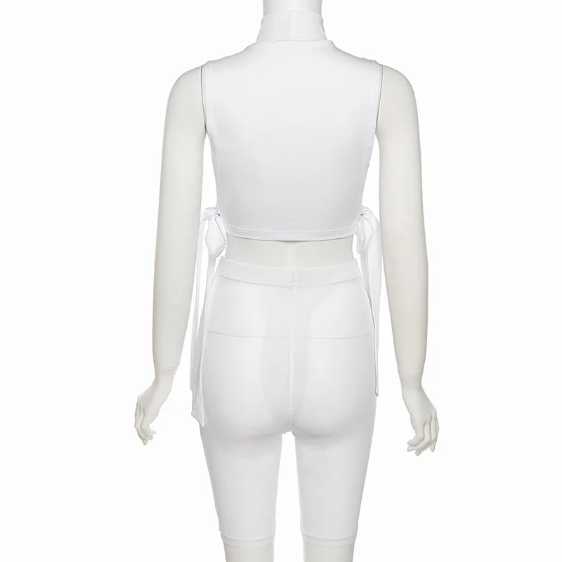 Sexy White Sheer Mesh High Waist Biker Shorts 2 Piece Set Summer 2021 Club Outfits for Women Matching Sets
Sexy White Sheer Mesh High Waist Biker Shorts 2 Piece Set Summer 2021 Club Outfits for Women Matching Sets