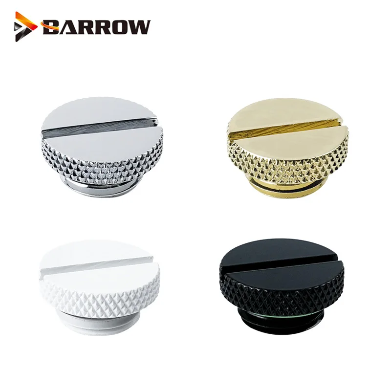 Barrow Reservoir Pump Water Plug Fittings Cooling Stop Sealing Up Lock White Black Silver Gold G1/4",TZS1-A02
Barrow Reservoir Pump Water Plug Fittings Cooling Stop Sealing Up Lock White Black Silver Gold G1/4",TZS1-A02