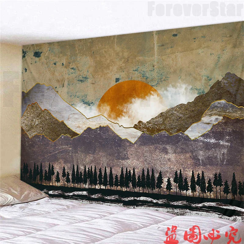 Japanese Style Wall Tapestry Abstract Painted Whale Sunset Mountain Forest Hippie Mandala Tapestry Landscape Wall Hanging Carpet
Japanese Style Wall Tapestry Abstract Painted Whale Sunset Mountain Forest Hippie Mandala Tapestry Landscape Wall Hanging Carpet