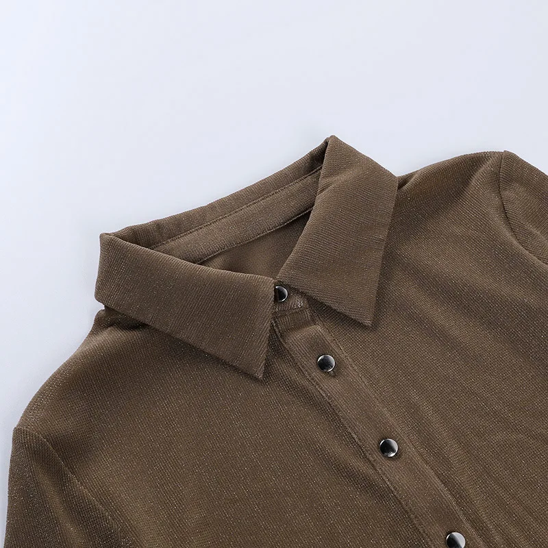 JIAK 2021 Spring Women Glitter Top Shirt Long Sleeve See Through Mesh T-shirt Cardigan Button Up Vintage Fashion Designer Tops
JIAK 2021 Spring Women Glitter Top Shirt Long Sleeve See Through Mesh T-shirt Cardigan Button Up Vintage Fashion Designer Tops