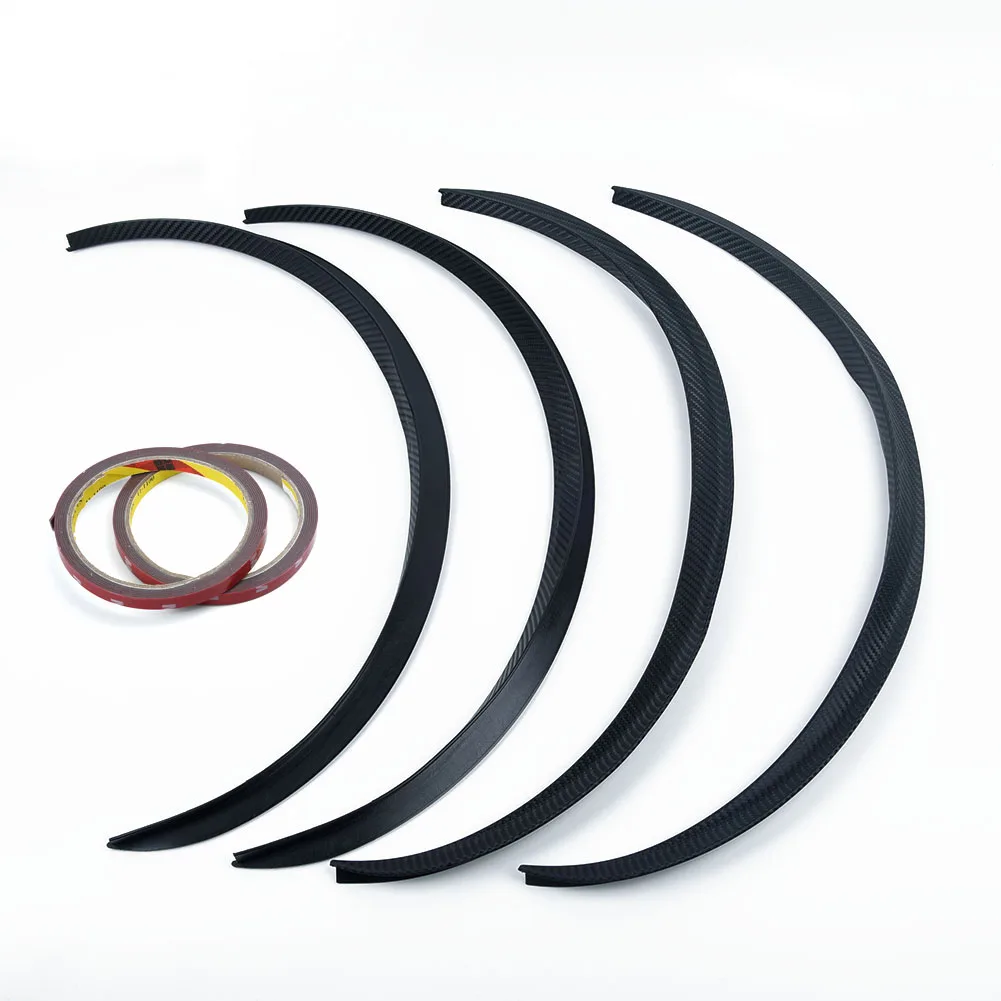 4Pcs 73*2.5cm Carbon Fiber Pattern Car Wheel Eyebrow Arch Trim Lips Strip Fender Flare Protectors Cars Exterior Trims
4Pcs 73*2.5cm Carbon Fiber Pattern Car Wheel Eyebrow Arch Trim Lips Strip Fender Flare Protectors Cars Exterior Trims