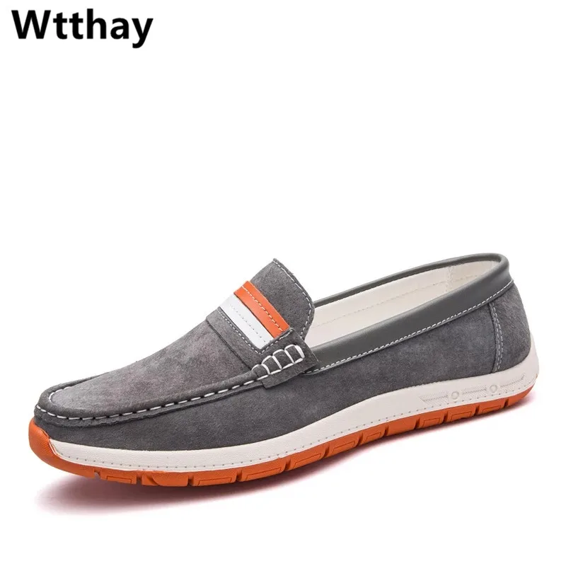 Men Loafers Genuine Leather Driving Boat Shoes Comfortable Male Slip-on Casual Shoes Fashion Lazy Flats Adult Moccasin
Men Loafers Genuine Leather Driving Boat Shoes Comfortable Male Slip-on Casual Shoes Fashion Lazy Flats Adult Moccasin