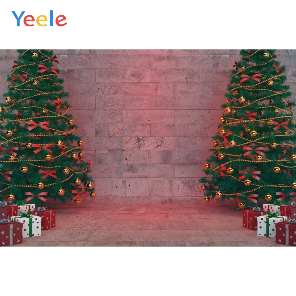 Christmas Tree Gift Brick Wall Home Decor Baby Birthday Backdrop Photography Custom Photographic Background For Photo Studio 
Christmas Tree Gift Brick Wall Home Decor Baby Birthday Backdrop Photography Custom Photographic Background For Photo Studio
