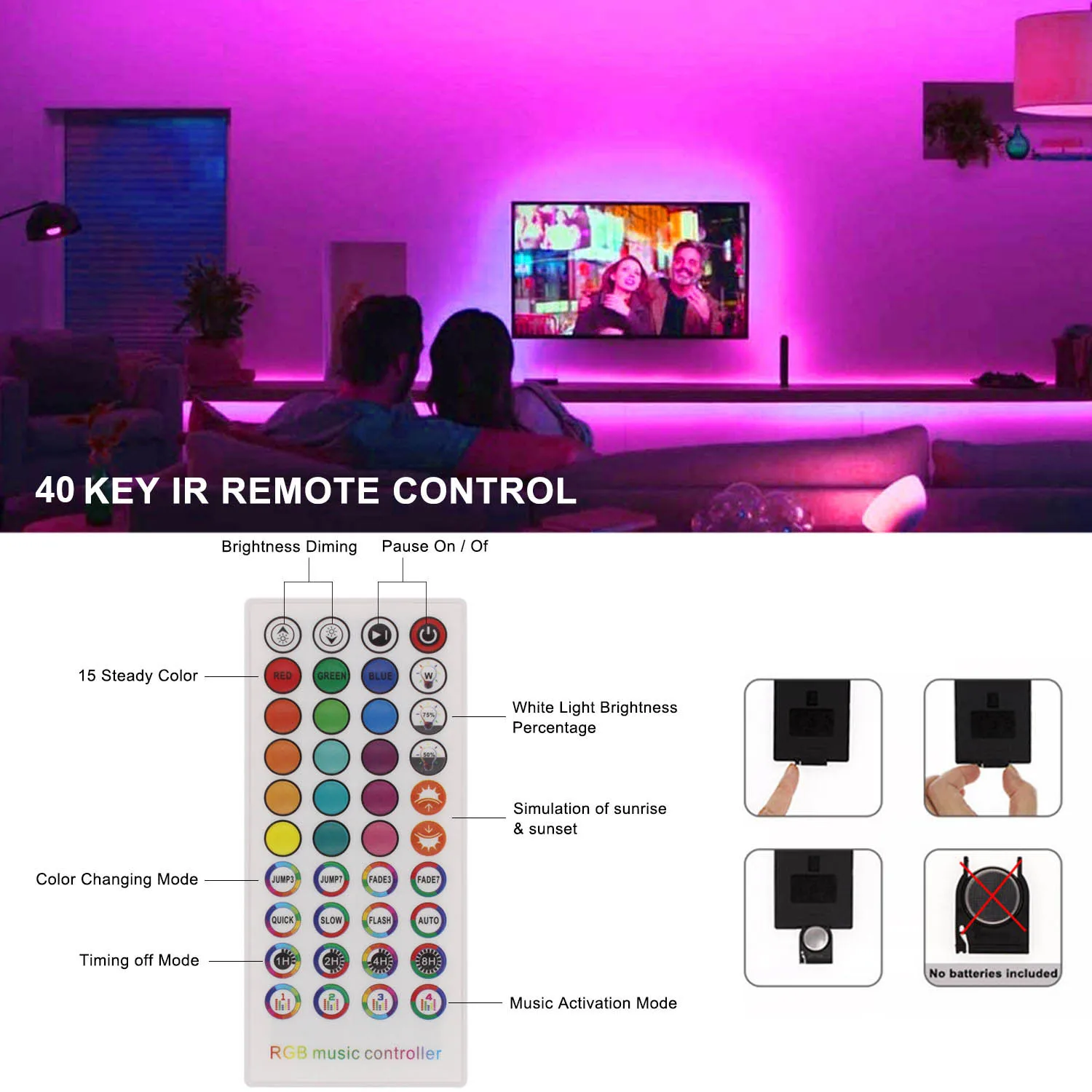 Светодиодная RGB лента SMD5050 многоцветсветильник неоновый светильник с