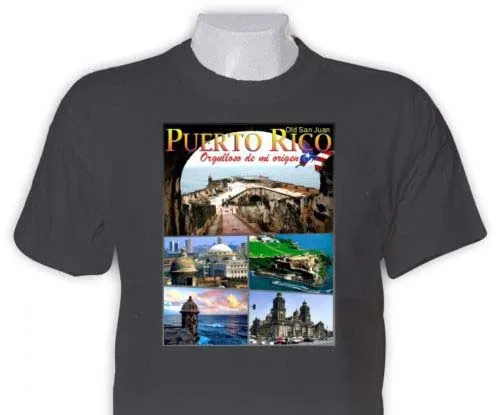 Summer 2019 Short Sleeve PUERTO RICO - Old San Juan T-Shirt - Orgulloso De Mi Origen - Photos/collage. Sports Tee
Summer 2019 Short Sleeve PUERTO RICO - Old San Juan T-Shirt - Orgulloso De Mi Origen - Photos/collage. Sports Tee