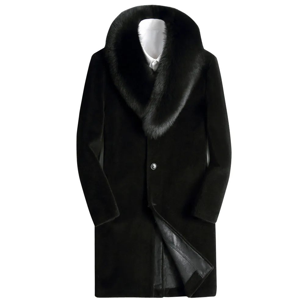 Men Jacket Winter Jacket Men Clothing Suede Parka 100% Wool Fur Coat Male Real Fox Fur Collar Jackets 2020 Chaqueta Hombre
Men Jacket Winter Jacket Men Clothing Suede Parka 100% Wool Fur Coat Male Real Fox Fur Collar Jackets 2020 Chaqueta Hombre
