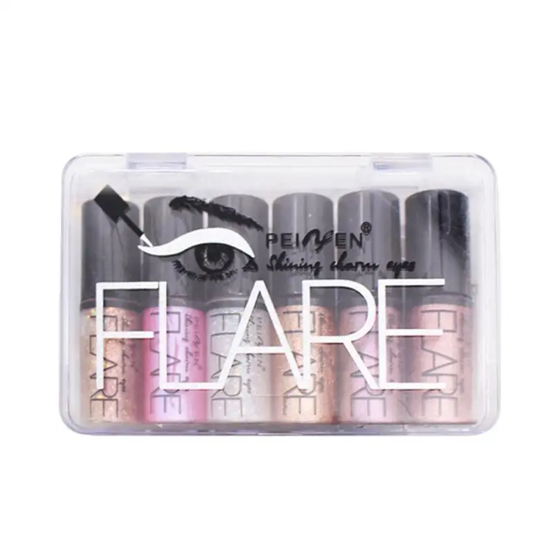 6 Pcs Liquid Eye Shadow Pearlescent Glitter Waterproof Long Lasting Silky Texture Docile Color Beads Eye Shadow Eyes Makeup Tool
6 Pcs Liquid Eye Shadow Pearlescent Glitter Waterproof Long Lasting Silky Texture Docile Color Beads Eye Shadow Eyes Makeup Tool