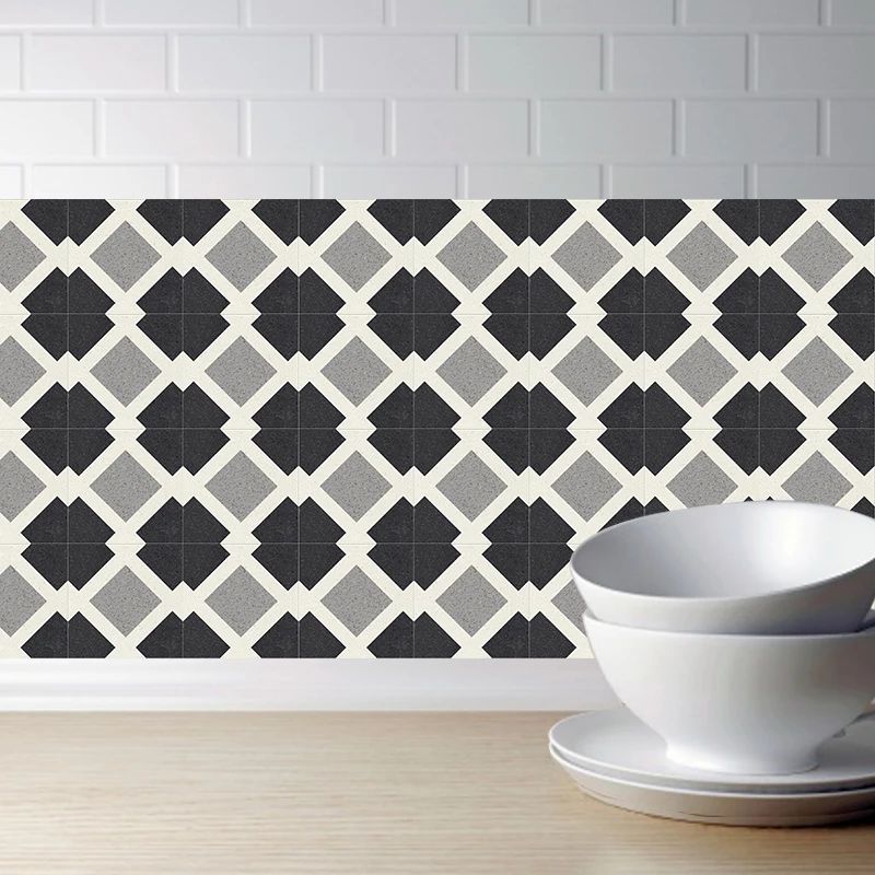 3D Black and white Retro Tile Floor Sticker 20*100cm PVC Bathroom Kitchen Waterproof Wall Sticker Home Decor TV Sofa Wall
3D Black and white Retro Tile Floor Sticker 20*100cm PVC Bathroom Kitchen Waterproof Wall Sticker Home Decor TV Sofa Wall