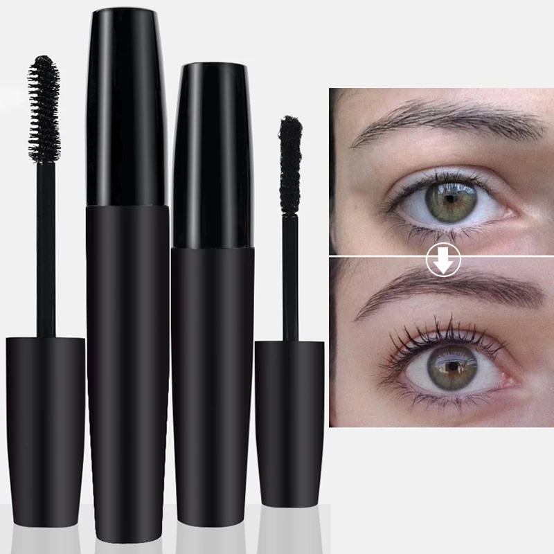 Водостойкая 3D тушь для ресниц 2 шт., натуральная густая Удлиняющая Тушь для наращивания ресниц, шелковое волокно, Косметика для макияжа 
Водостойкая 3D тушь для ресниц 2 шт., натуральная густая Удлиняющая Тушь для наращивания ресниц, шелковое волокно, Косметика для макияжа