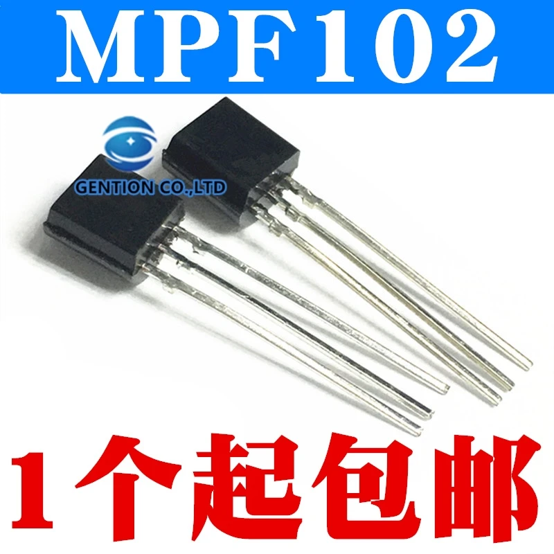 10PCS MPF102 MOS field effect tube NPN channel. The TO-92 in stock 100% new and original
10PCS MPF102 MOS field effect tube NPN channel. The TO-92 in stock 100% new and original