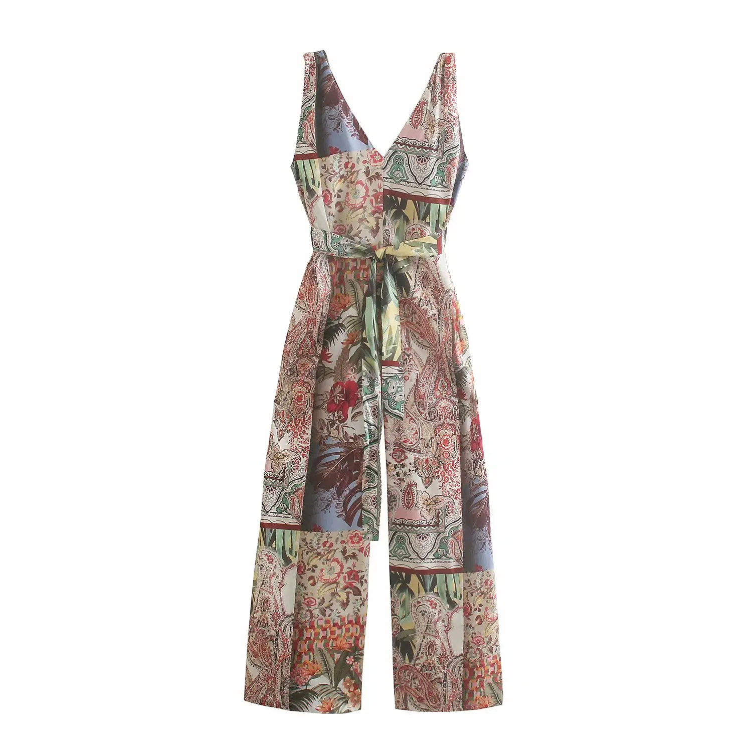 2021 New Jumpsuit Women Printed V-Neck Jumpsuits Chic Lady Fashion Casual Women Jumpsuit
2021 New Jumpsuit Women Printed V-Neck Jumpsuits Chic Lady Fashion Casual Women Jumpsuit