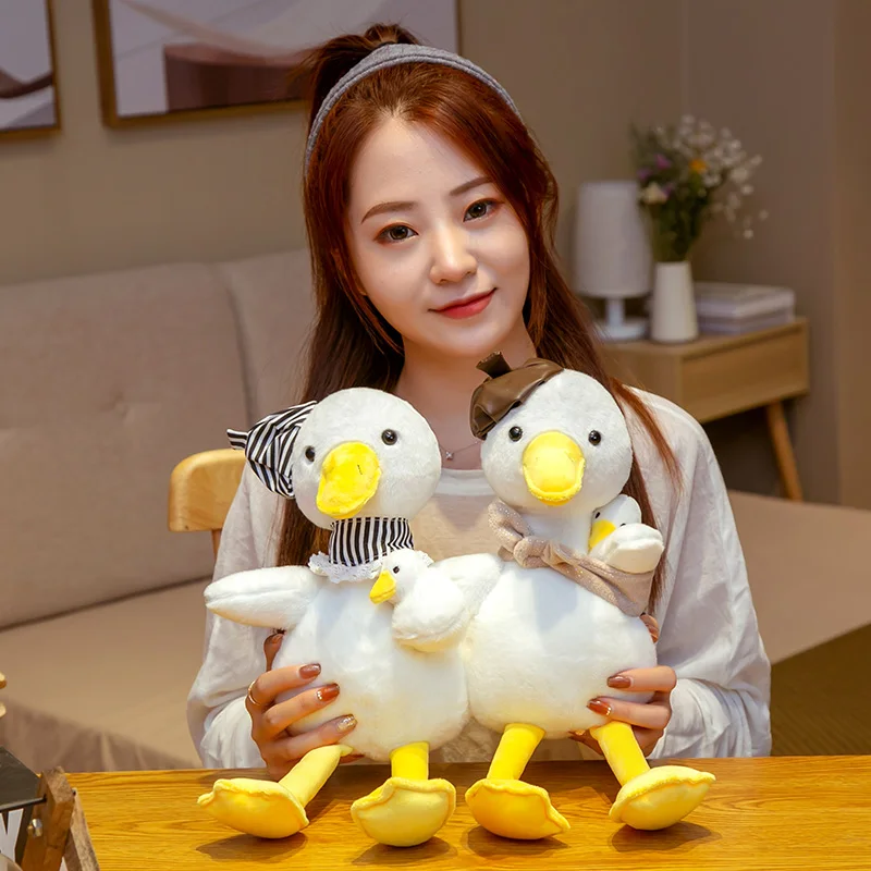 25CM fighting parent-child duck doll kawaii cute plush toy family baby room decoration children holiday birthday gift 
25CM fighting parent-child duck doll kawaii cute plush toy family baby room decoration children holiday birthday gift