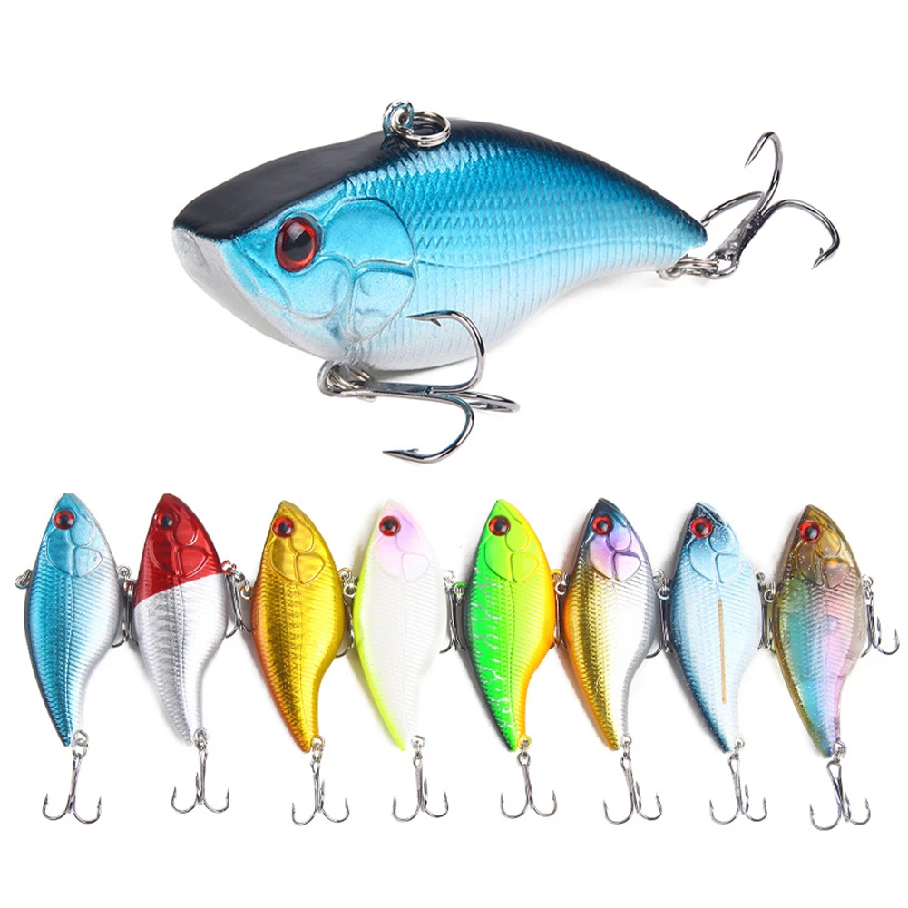 

VIB Fishing Lure 7cm 18.8g Lipless Crankbait Hard Sinking Baits for Bass Pike Perch Saltwater Freshwater Fishing Accessories