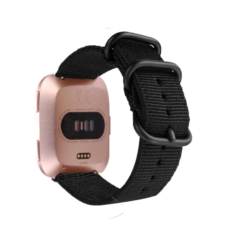 nlyon strap for Fitbit Versa 2 Lite Soft Nylon Replacement Wristband band Edition smart watch Accessories | Наручные часы