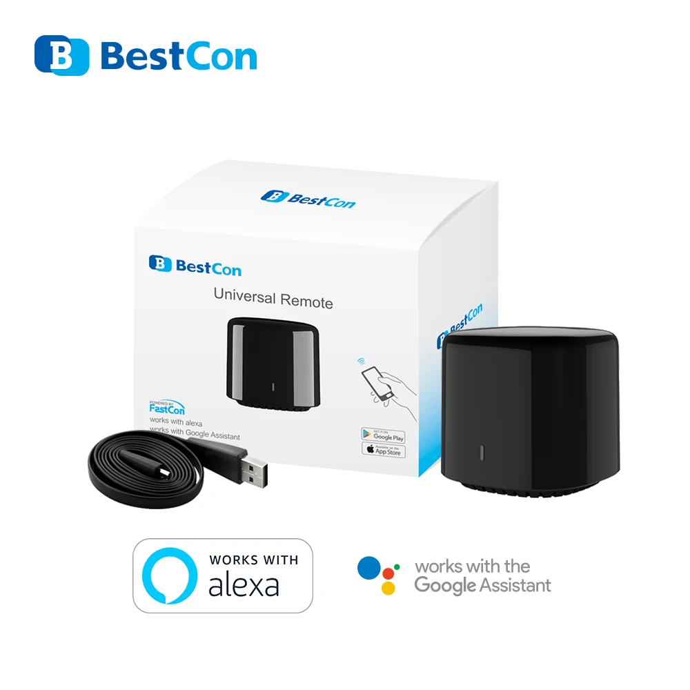 Broadlink RM Mini 3 RM4 Mini BestCon RM4C WIFI Remote Control Smart Home Automation Hogar Inteligent Work Google Home Mini Alexa
Broadlink RM Mini 3 RM4 Mini BestCon RM4C WIFI Remote Control Smart Home Automation Hogar Inteligent Work Google Home Mini Alexa