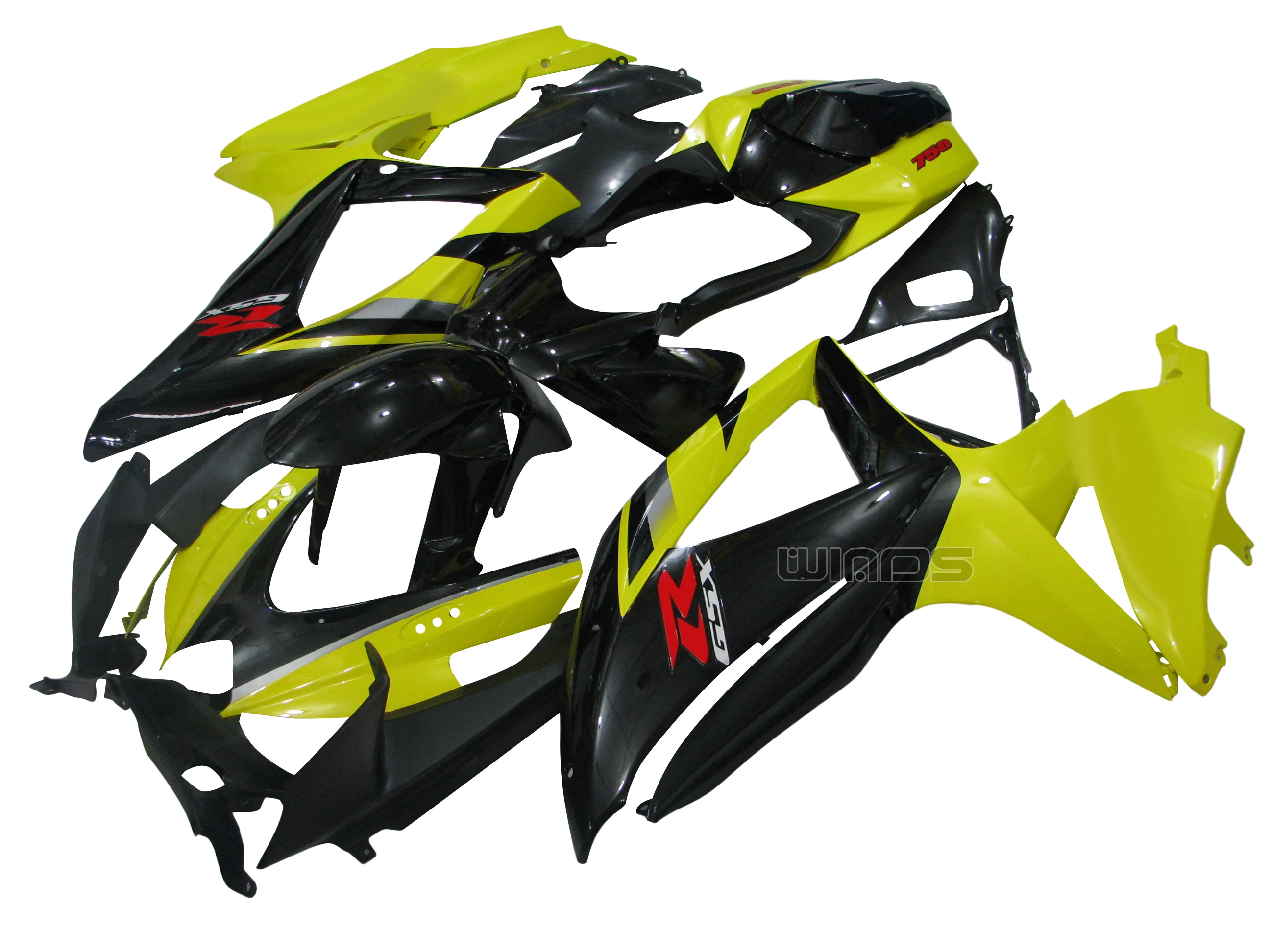 For Suzuki GSXR600/R750 K8 2008-2010 ABS Injection Body Frame Fairing Kit Yellow Black
For Suzuki GSXR600/R750 K8 2008-2010 ABS Injection Body Frame Fairing Kit Yellow Black