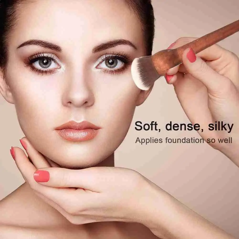 Makeup Brushes Tool Brush With Wooden Handle Set Cosmetic Make Shadow Tool Powder Beauty Eye Foundation Blush Up T7e9
Makeup Brushes Tool Brush With Wooden Handle Set Cosmetic Make Shadow Tool Powder Beauty Eye Foundation Blush Up T7e9
