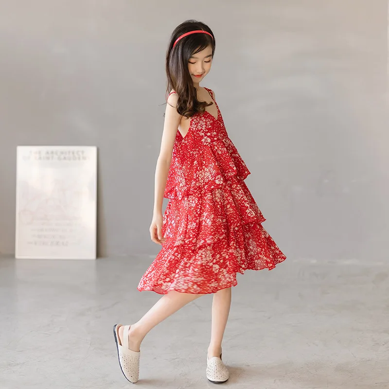 10 12 years Girls Sleeveless Print Chiffon Dresses 2021 Summer Holiday Party Teen Girls Clothes
10 12 years Girls Sleeveless Print Chiffon Dresses 2021 Summer Holiday Party Teen Girls Clothes