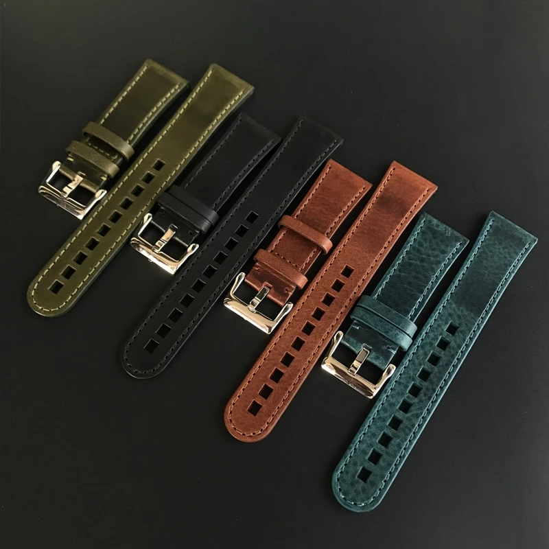 Ремешок для часов из натуральной кожи, 23 мм
Ремешок для часов из натуральной кожи, 23 мм