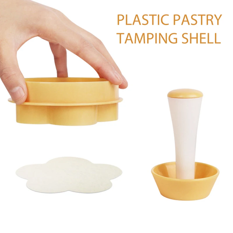 VOGVIGO Plastic Pastry Tamper Tart Shell Molds Tart Cutter Flower/Round Dough Cookie Cutter Set Cupcake Muffin Mold
VOGVIGO Plastic Pastry Tamper Tart Shell Molds Tart Cutter Flower/Round Dough Cookie Cutter Set Cupcake Muffin Mold