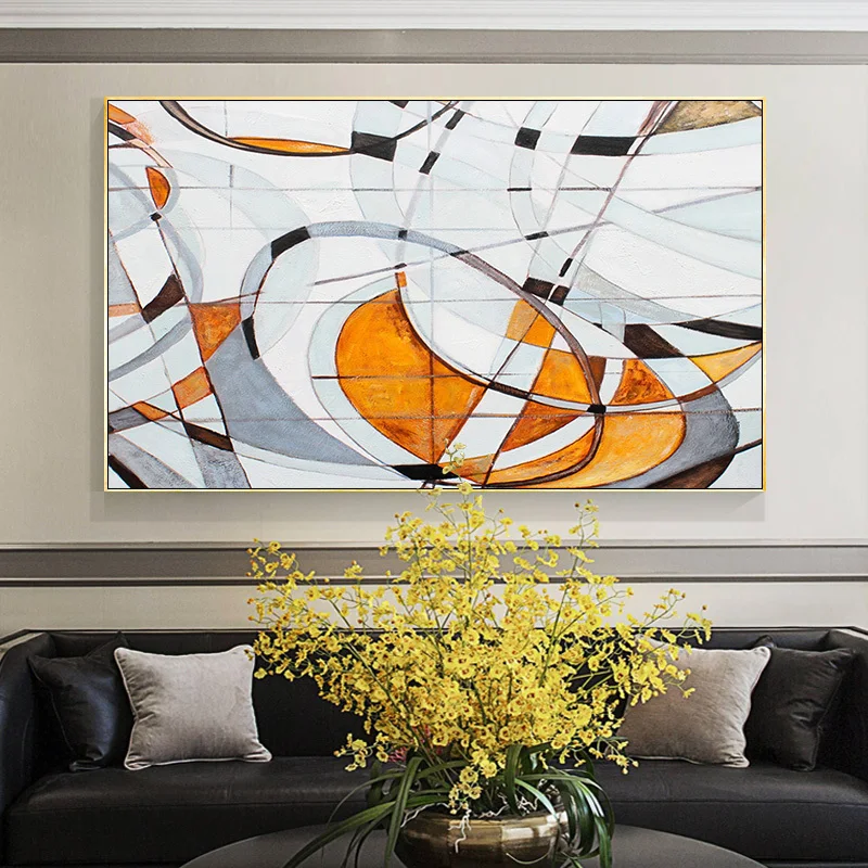 Hand-Painted Modern Abstract Bedroom Bedside Decorative Painting Living Room Oil Painting Hallway Entrance Restaurant Hanging Pa
Hand-Painted Modern Abstract Bedroom Bedside Decorative Painting Living Room Oil Painting Hallway Entrance Restaurant Hanging Pa