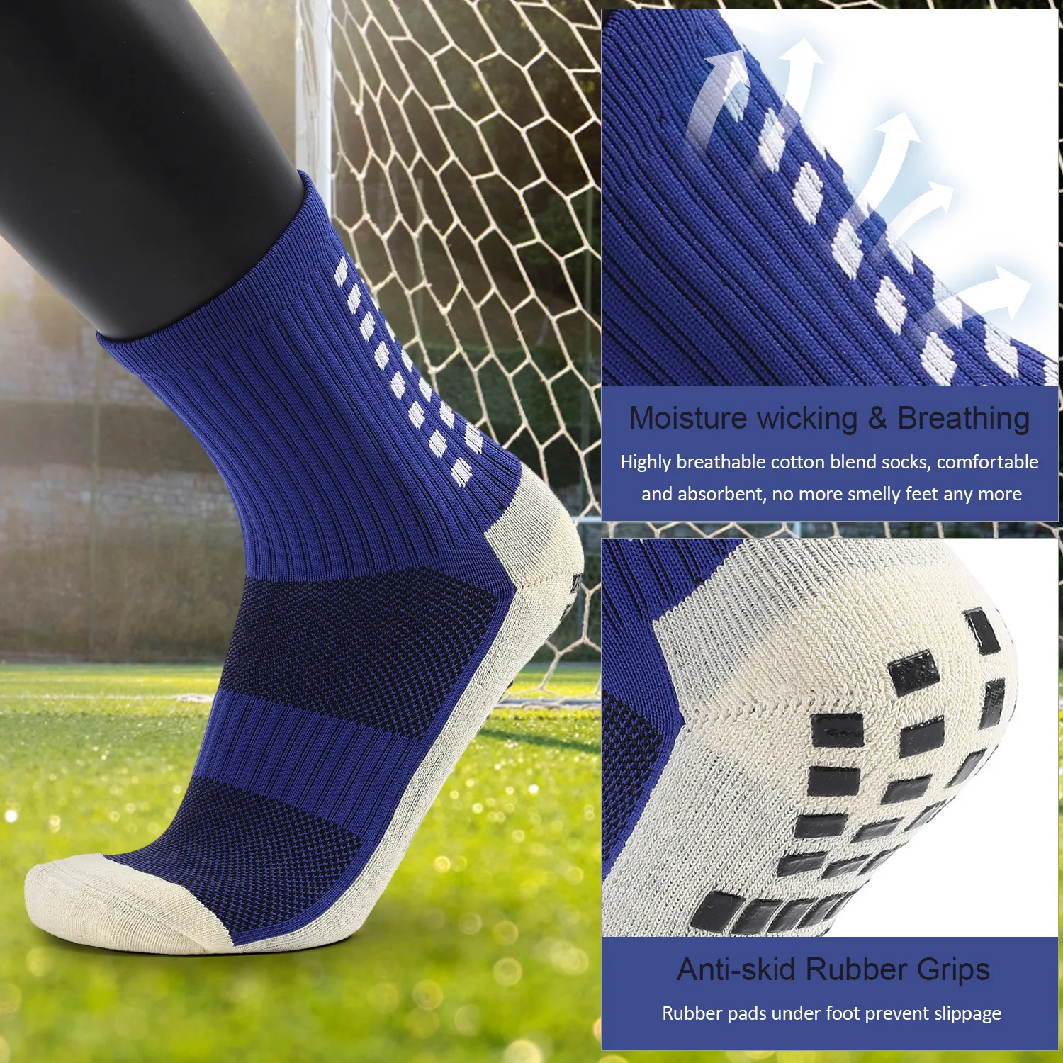 Soccer Socks Sports Grip Socks Anti Non Skid Basketball Socks Dispensing Anti Slip Cotton Soccer Socks Unisex Sports Socks
Soccer Socks Sports Grip Socks Anti Non Skid Basketball Socks Dispensing Anti Slip Cotton Soccer Socks Unisex Sports Socks