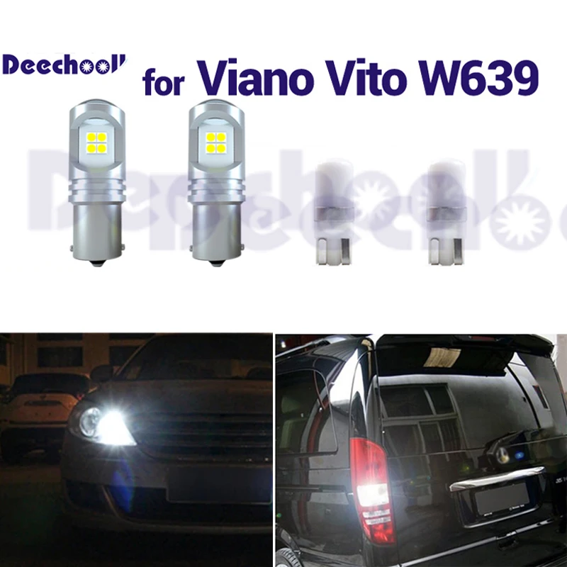 4 шт., задняя вспышка для Mercedes Benz Viano Vito W639 (2003-2015) 
4 шт., задняя вспышка для Mercedes Benz Viano Vito W639 (2003-2015)