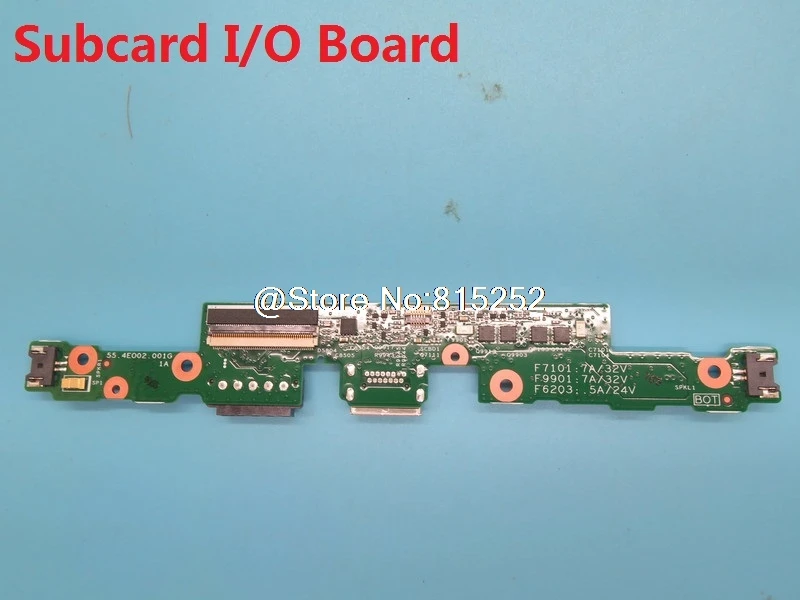 Laptop Subcard I/O Board For Lenovo For Thinkpad Helix 2nd Gen TYPE 20CG 20CH 00JT550 55.4EO02.001 New
Laptop Subcard I/O Board For Lenovo For Thinkpad Helix 2nd Gen TYPE 20CG 20CH 00JT550 55.4EO02.001 New