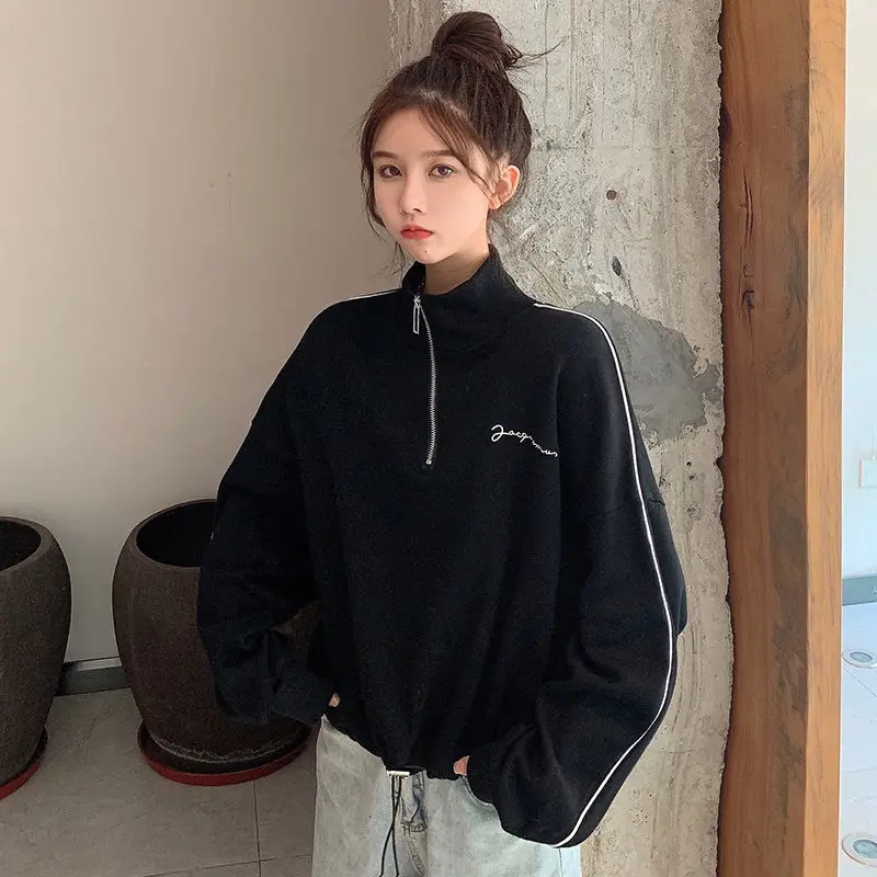 Standing collar vests women tide ins autumn loose BF lazy wind zipper thin
Standing collar vests women tide ins autumn loose BF lazy wind zipper thin