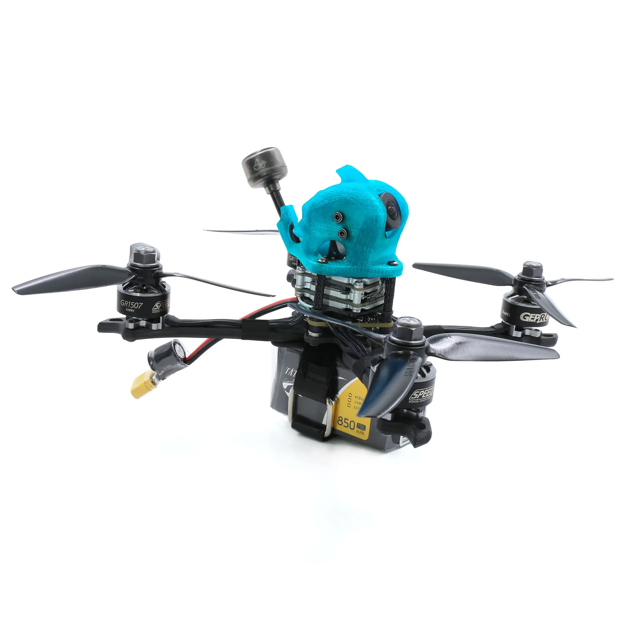 Geprc Dolphin HD Caddx Vista HD Digital 153mm GEP-20A-F4 AIO 2-4S 4Inch Toothpick FPV Racing Quadcopter for Racing Freestyle
Geprc Dolphin HD Caddx Vista HD Digital 153mm GEP-20A-F4 AIO 2-4S 4Inch Toothpick FPV Racing Quadcopter for Racing Freestyle