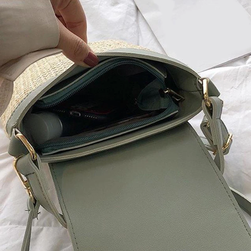 Small Straw Bucket Bags For Women 2021 Summer Crossbody Bags Lady Travel Purses And Handbags Female Shoulder Simple Bag
Small Straw Bucket Bags For Women 2021 Summer Crossbody Bags Lady Travel Purses And Handbags Female Shoulder Simple Bag