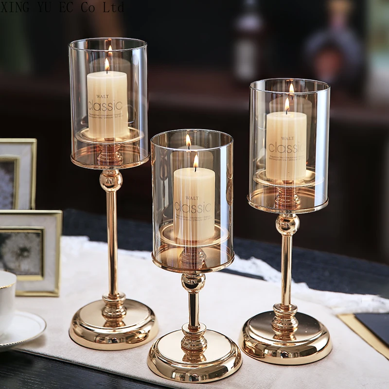 Light Luxury Candle Holder Nordic Retro Romantic Dining Table Candlelight Dinner Props Home Simple Modern Decorations Ornaments 
Light Luxury Candle Holder Nordic Retro Romantic Dining Table Candlelight Dinner Props Home Simple Modern Decorations Ornaments
