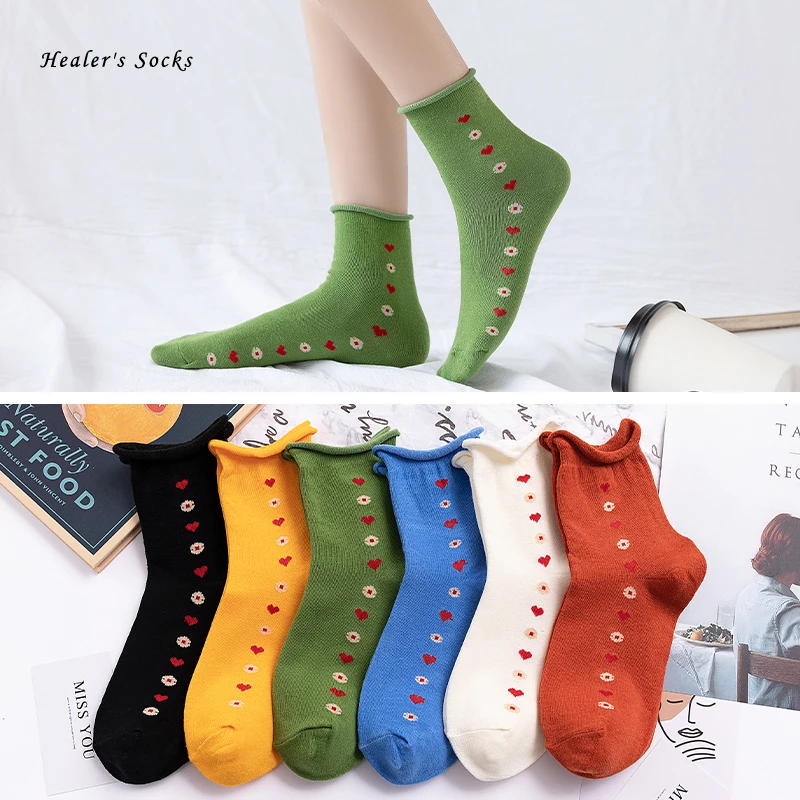 2020 New Fashion Women Socks Cotton Color Strip Love Printed Harajuku Happy Funny Japanese Cute Ladies Soft Girls Loose Sockings
2020 New Fashion Women Socks Cotton Color Strip Love Printed Harajuku Happy Funny Japanese Cute Ladies Soft Girls Loose Sockings