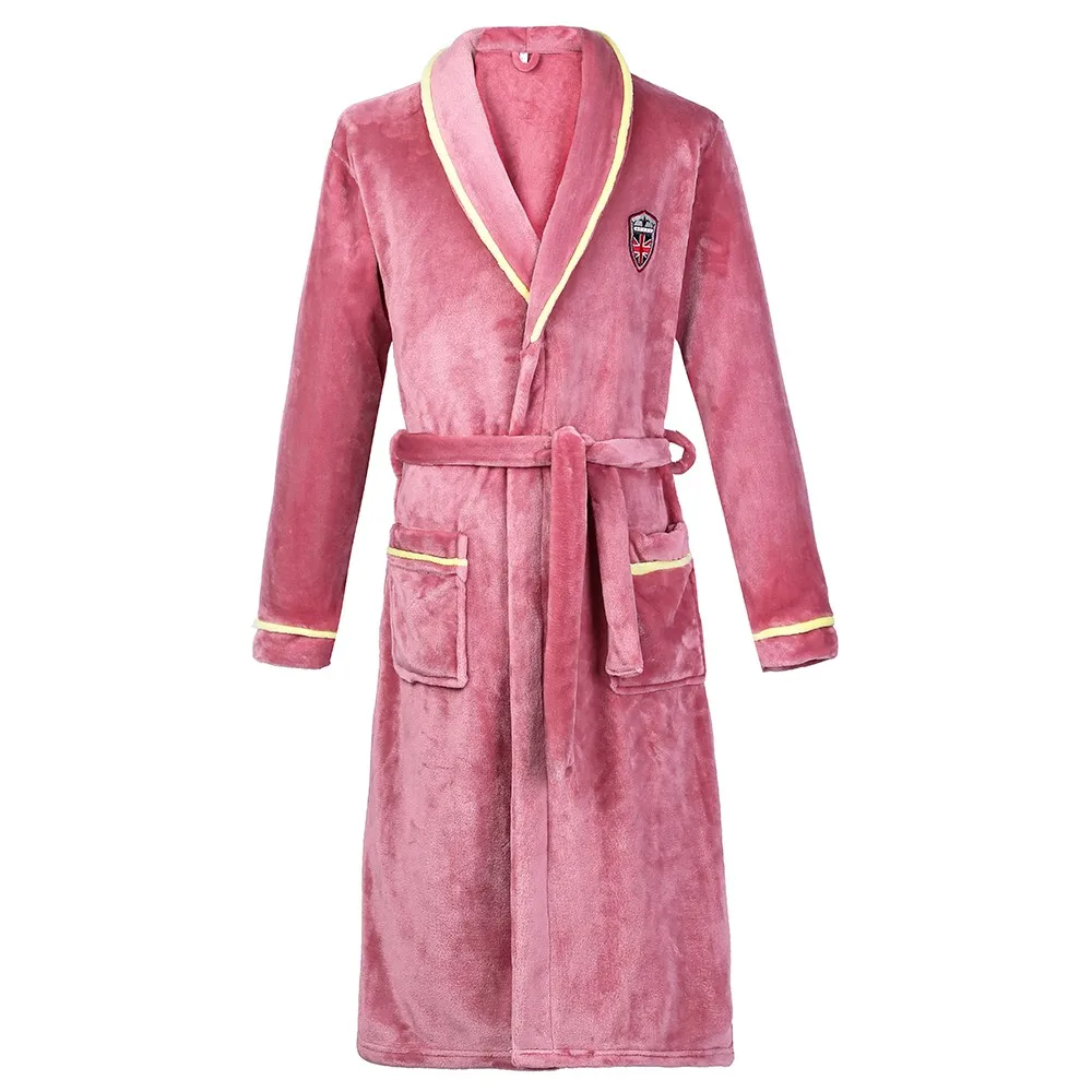Plus Size 3XL New Flannel Couple Robe Winter Sleepwear Thicken Coral Fleece Nightwear Warm Kimono Gown Lovers Casual Home Wear 
Plus Size 3XL New Flannel Couple Robe Winter Sleepwear Thicken Coral Fleece Nightwear Warm Kimono Gown Lovers Casual Home Wear