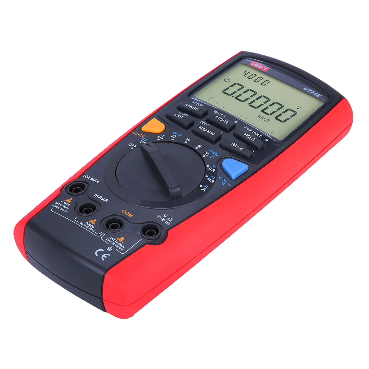 UNI-T UT71C Digital Intelligent LCD AC DC Volt Amp Ohm Hz Temp MultiMeters Auto Range True RMS
UNI-T UT71C Digital Intelligent LCD AC DC Volt Amp Ohm Hz Temp MultiMeters Auto Range True RMS
