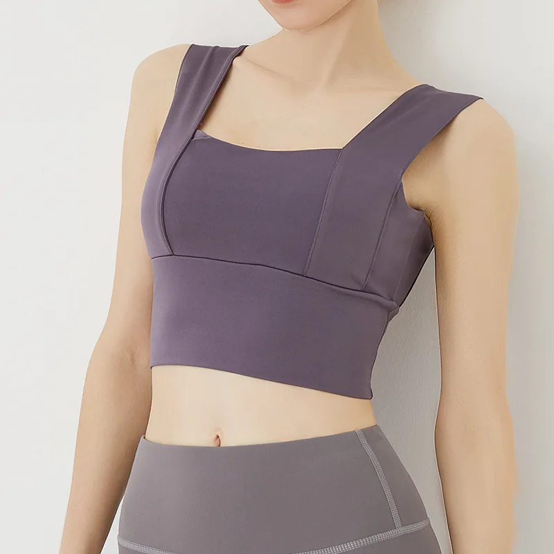 High Stretch Yoga Crop Top Sports Wear For ladies Gym Shockproof Running Sport Bra Push Up Gym workout Vest Cloth
High Stretch Yoga Crop Top Sports Wear For ladies Gym Shockproof Running Sport Bra Push Up Gym workout Vest Cloth